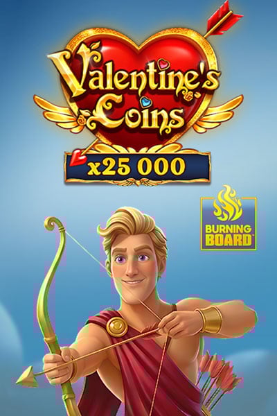 Valentine's Coins Burning Board