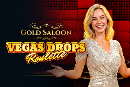 Gold Saloon Vegas Drop Roulette